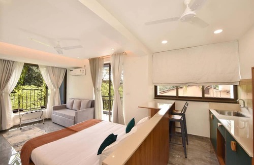 Alto de Porvorim Wohnung | Entire Luxury Studio in North Goa -with Breakfast