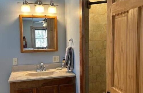 Wells Haus | Cozy and private escape on 10 acres next to a babbling brook