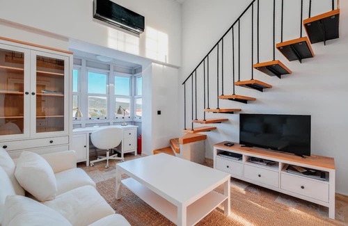 Alacati Wohnung | Sea view duplex w terrace in Alacati