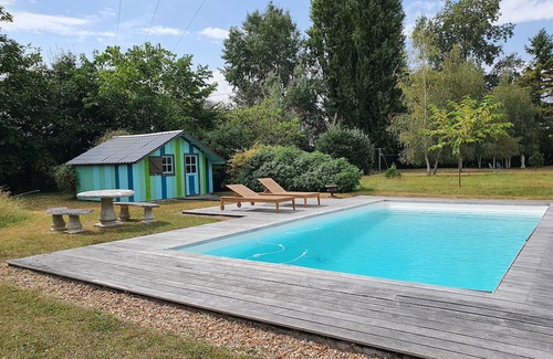 Le Plessis-Grammoire Haus | Manoir XVI Dans un Lieu Ressourçant de Biodiversité et Piscine Proche D'angers
