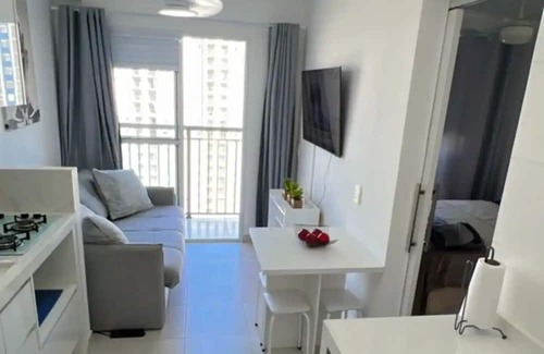 Panamby Wohnung | Chácara Santo Antônio 1 Dormitório com Sacada