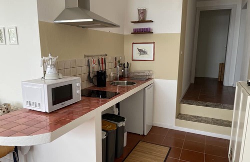 Lanusei Wohnung | Casa Mirto: two-room apartment in the greenery with garden and panoramic view