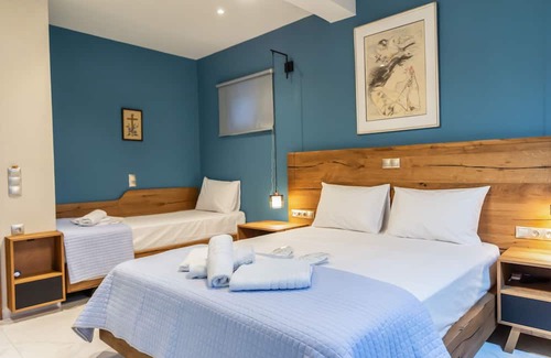 Omales Wohnung | Armenopetra View-Aspolanthos, suite for 3, Mani