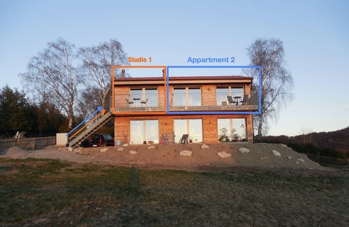 Castel San Pietro Wohnung | Panorama apartment on Monte Generoso