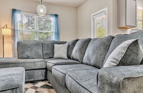 Anderson Haus | Charming Townhome near Downtown Anderson