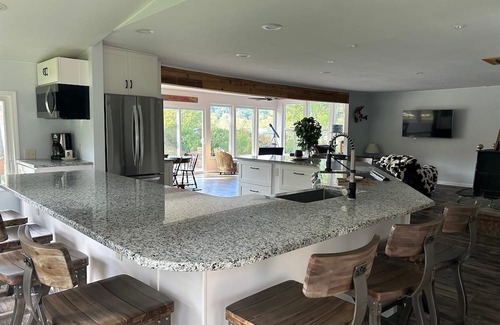 Unadilla Township Haus | Quiet lakefront property, up north feel, on/off water activities, pet friendly