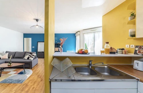 Torcy-le-Grand Wohnung | Appartement Avec Jardin Proche Disneyland Paris 2 Parking Sécurisés RER A