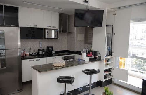 Campo Belo Wohnung | Camila’s Stays - Apartment in front of subway/metro with parking