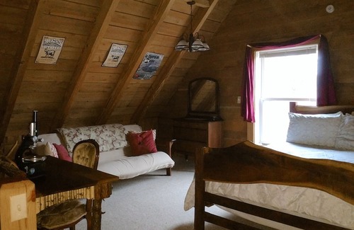 Vesta Kabine | Appalachian-style log cabin with amazing Dan River views - dog-friendly