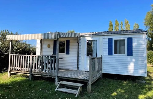 Saint-Denis-du-Payre Haus | CAMPING O BEAU LAURIER * - Mobile home 6p 37 4 to 6 people - 4 people. included in the price
