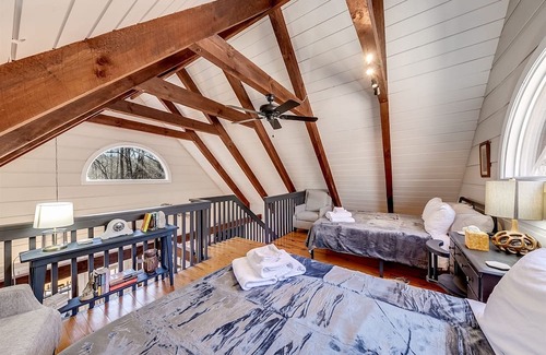 Demorest Haus | Riverland Retreat- Located in an idyllic riverfront community on the Soque