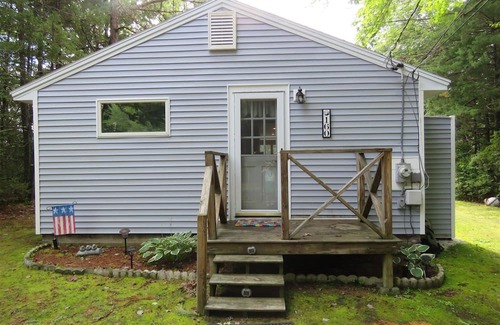 Sanford Hütte | Enchanting waterfront home offers comfort inside and out and promises enjoyment