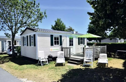 Berny Riviere Haus | La Croix du Vieux Pont campsite* - Classic 3-room mobile home for 4/6 people