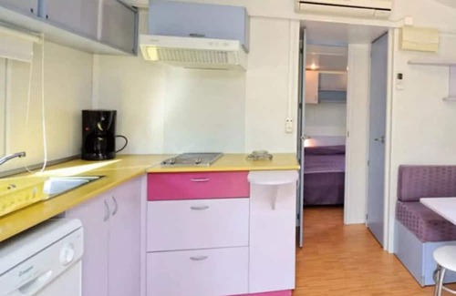 Berny Riviere Haus | La Croix du Vieux Pont campsite* - Classic 3-room mobile home for 4/6 people