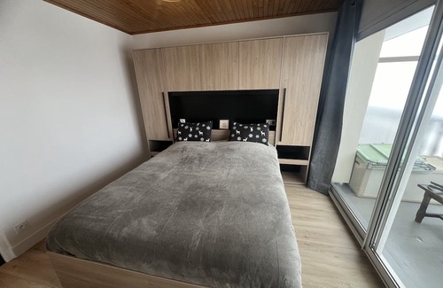 Cognet Wohnung | Appartement Rénové au Pied des Pistes, Lumineux, vue Montagne