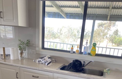 Beaufort Haus | Country serenity on seven acres. Full wrap around verandah for sunset drinks.