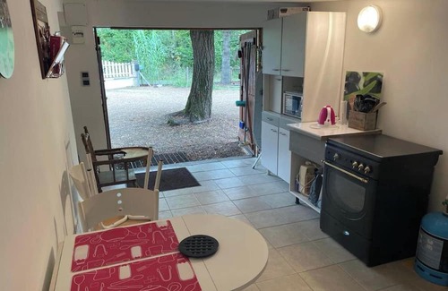 Huille Wohnung | Homerez - Beautiful studio for 3 ppl. with garden and terrace at Durtal