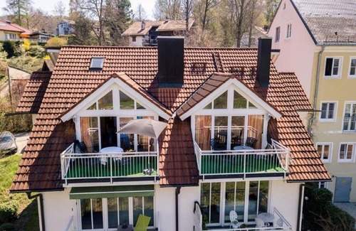 Herrsching am Ammersee Wohnung | Apartment 'Fewo Seeblick Herrsching' with Lake View, Balcony and Wi-Fi