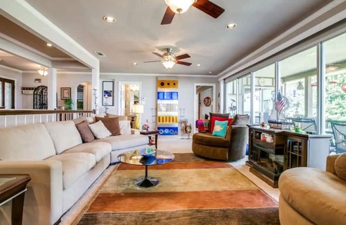 Kemp Haus | Idyllic lakefront oasis with private hot tub, fire pit, deck, & incredible views