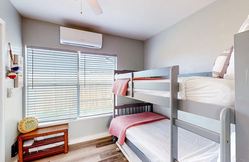 Aransas Pass Haus | Renovated cottage with private yard, covered patio, & W/D - snowbird-friendly