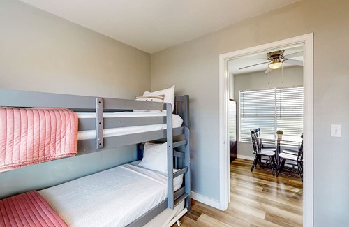 Aransas Pass Haus | Renovated cottage with private yard, covered patio, & W/D - snowbird-friendly