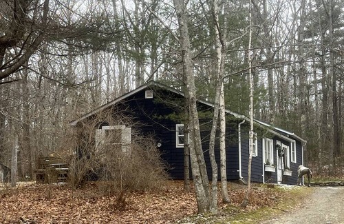 Belfast Haus | Cozy retreat in the Woods! 10 minutes to Belfast. 1 hour to Acadia. Pets OK.