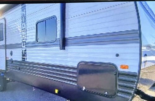 Thomson Haus | Come play with Scottish highland cows in a beautiful and cozy brand new RV!