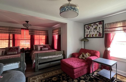 Weatherford Haus | It's a Small Family Affair: This bedroom is for a family of 3 to 4 members