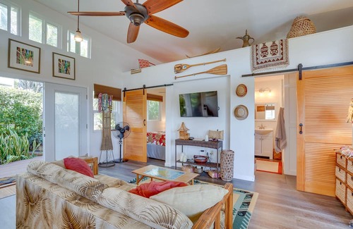 Aiea Wohnung | Inviting Aiea Bungalow w/ Balcony, Grill & Views!