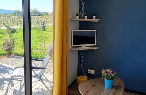 Olonzac Hütte | Cottage Chaleureux Face aux Vignes Pour un Séjour Détente Pour Toute la Famille