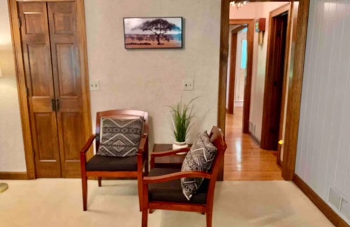 Stone Mountain Haus | Private acreage with in-ground pool, sunroom, & two kitchens - dog-friendly