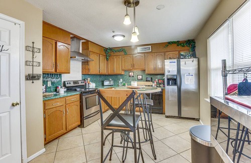 New Castle Haus | Birmingham Home w/ Patio, BBQ Grill & Family Games