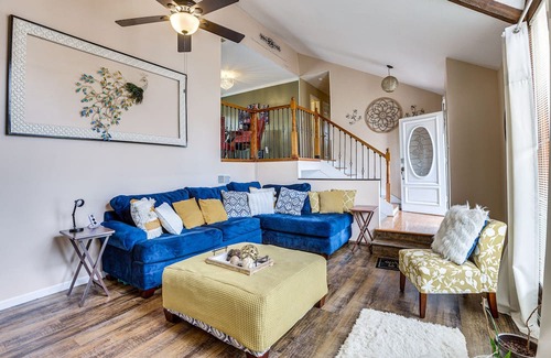 New Castle Haus | Birmingham Home w/ Patio, BBQ Grill & Family Games