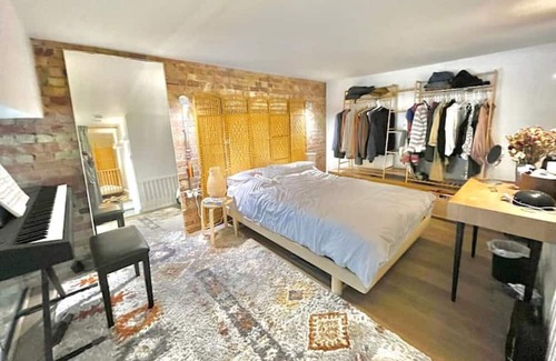 Wallington Wohnung | NY style studio 26 min to London