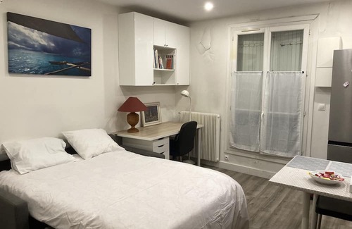 Epinettes Wohnung | Studio Paris 17 Batignolles/epinnettes 21m2