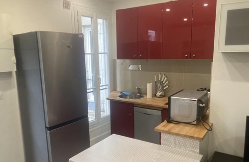 Epinettes Wohnung | Studio Paris 17 Batignolles/epinnettes 21m2