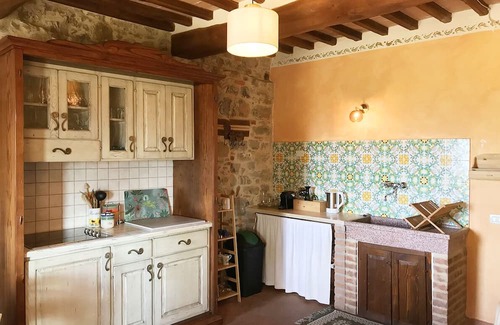 Cretaio Haus | Schönes, Ruhiges Rustico mit Pool, Garten & Fantastischem Ausblick