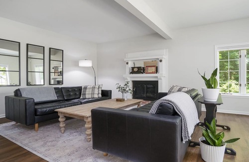 Dixon Haus | Urban Escape: 20-Acre Modern Farmhouse with Pool, Ponds & Nature Trail