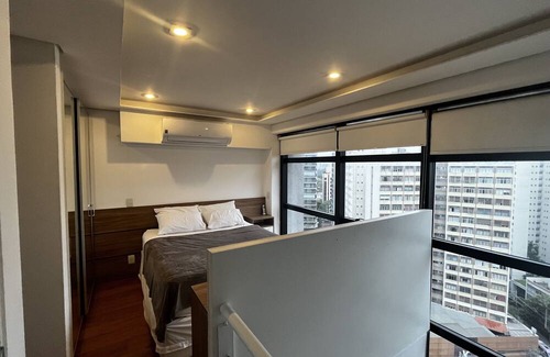 Itaim Bibi Wohnung | Flat Duplex com Serviço de Camareira ao Lado do Parque Ibirapuera