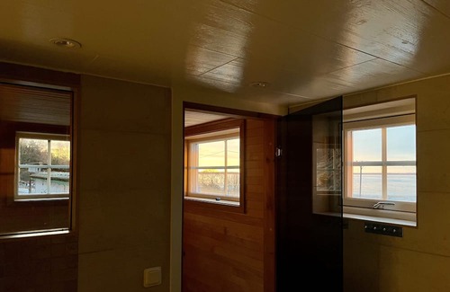 Vreta Kloster Haus | Flemma Gård The lake view with sauna