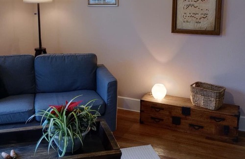 Honesdale Haus | Grove Cottage, a Cozy Cape Cod, 3/4 mi to Honesdale. Cat-friendly. BBQ. Parking.