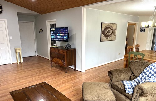 Hickory Haus | Relax at Pretty Point on Lake Hickory with amazing lake views throughout house!