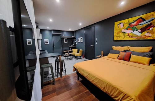 Vieille-Toulouse Wohnung | Studio Design, Terrasse et Belle Vue, Cuisine, Douche à L'italienne no2