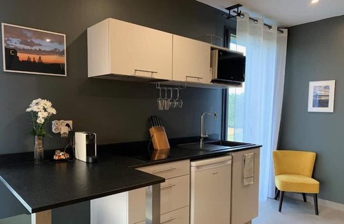 Vieille-Toulouse Wohnung | Studio Design, Terrasse et Belle Vue, Cuisine, Douche à L'italienne no2