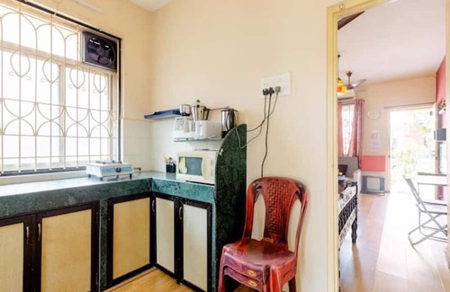 Benaulim Wohnung | Ground Floor Studio | W/Pool | 15 Min Walk To Beach