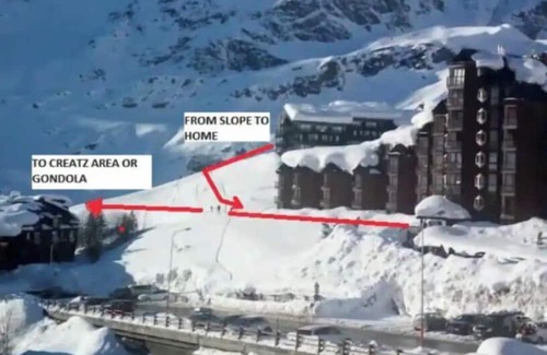Cervinia Wohnung | Luxury 4beds ski-in&out steps from center