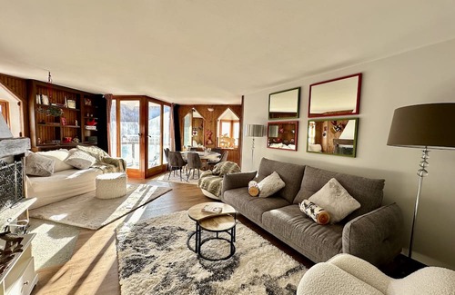 Cervinia Wohnung | Luxury 4beds ski-in&out steps from center