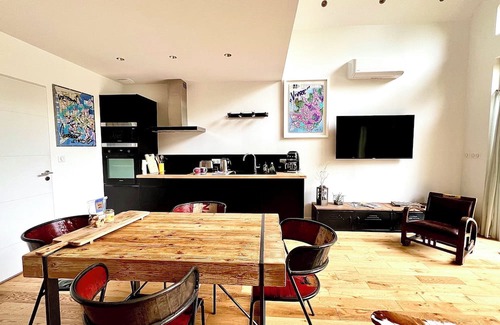 Veulettes-sur-Mer Haus | Loft with jacuzzi located 800 m from the sea