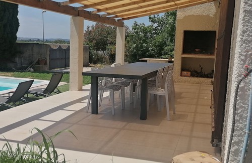 Armissan Haus | Occitan villa with swimming pool 15 minutes from the sea. Pets allowed
