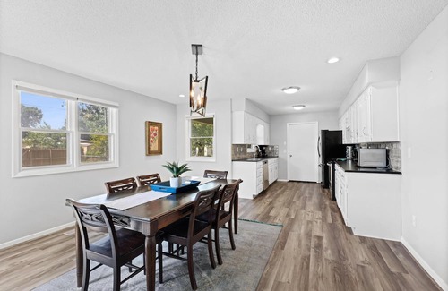 Joplin Haus | Stylish Rancher in Quiet, Tree Lined Neighborhood.